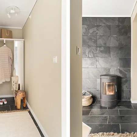 Sentral Med Parkering Og Peis